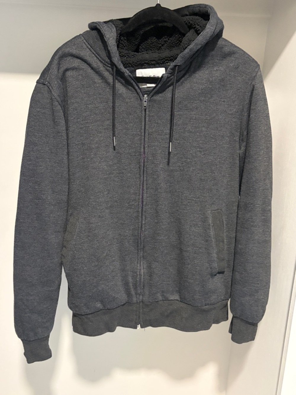 Men’s large Sherpa jacket from Goodfellow and CO